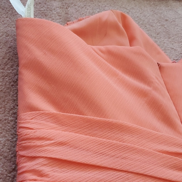 David's bridal bridesmaids dress size 4 worn once - Picture 3 of 6